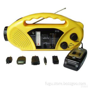 Solar Dynamo Radio with Flashlight,Emergency alarm sounder
